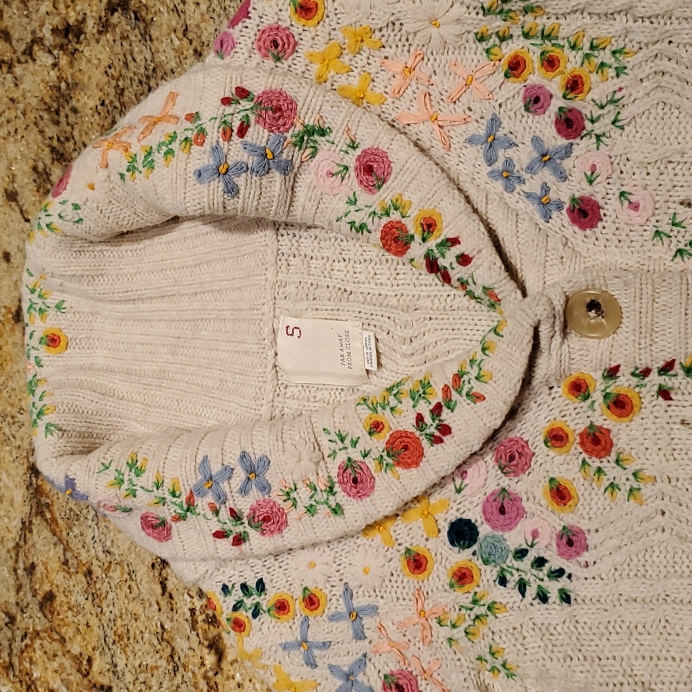 Far away from close cardigan